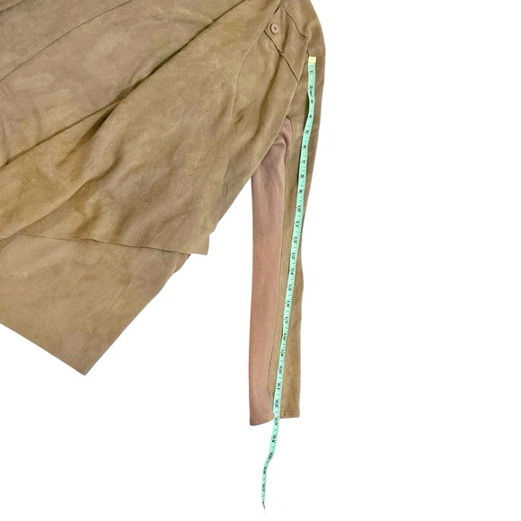 Blank NYC Cloud Nine Waterfall Drape Mt Rushmore Brown Jacket Cardigan Size M - Picture 13 of 16